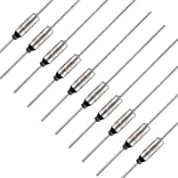 Los mejores  - BOJACK SF96E SEFUSE 10A 250V Fusibles térmicos 99 grados Fusibles térmicos de tipo orgánico (paquete de 10 piezas)